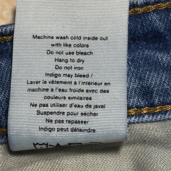 Rag & Bone Dre Low-Rise Slim Boyfriend Bellview Wash Women’s 31 - Picture 15 of 16